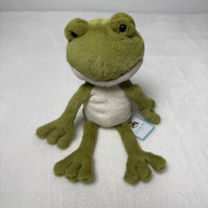 Jellycat finnegan frog RETIRED NWT 9 Inches
